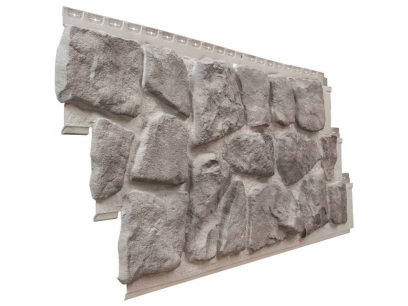 Fassadenverkleidung Field Stone - Farbe: Dark Stone
