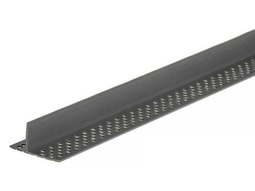 Profilo di finitura per pavimentazione esterna END-FIX - Dimensione: 74,5 x 35 x 2000 mm