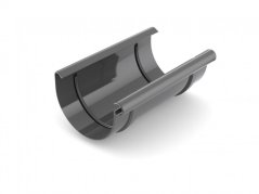 Raccord en PVC pour gouttière 125 mm