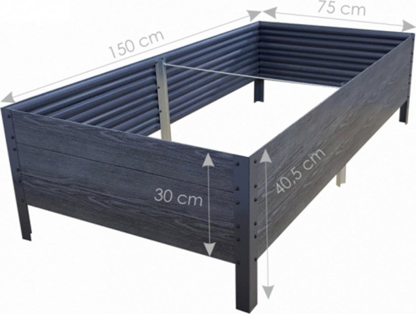 Hochbeet Timber - Farbe: Braun
