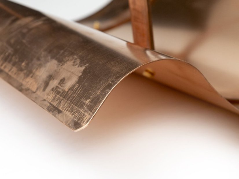 Schoorsteenkap Napoleon – koper - Afmeting: 700 x 670 mm