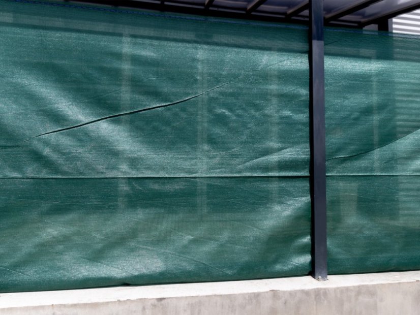 Schattiernetz 90% grün - Größe: 1 x 25 m