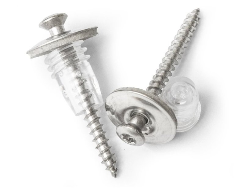 Șurub din inox V2A cu rondelă distanțier