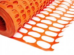 Plasă pentru împrejmuirea șantierelor - 150 g/m² Plasă pentru împrejmuirea șantierelor - 150 g/m²