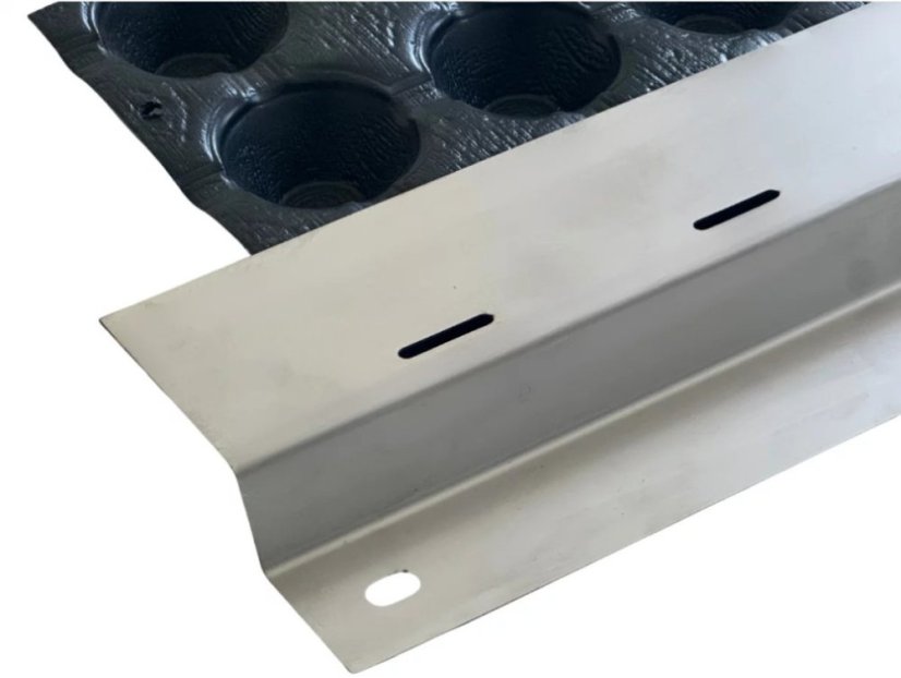 Listwa wykończeniowa Venti – nierdzewna - Wariant: VENTi N cokołowa