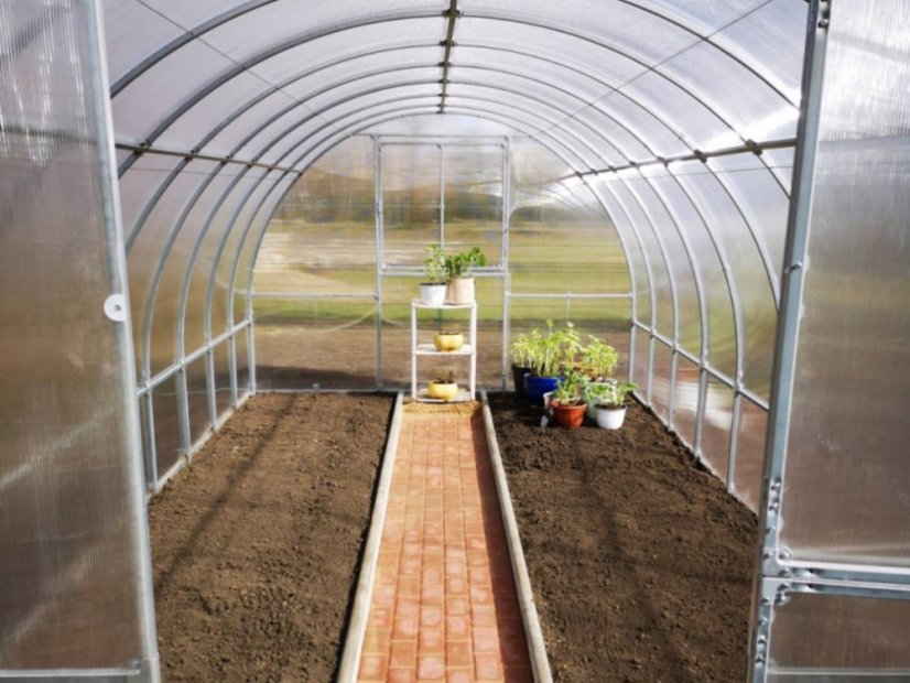 Zahradní skleník z polykarbonátu Classic T - Varianta: 4 mm, Rozměr: 2 x 3 m