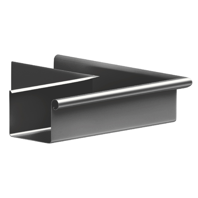 Canalón esquinero pintado SQUARE 120 mm - Variante: Exterior