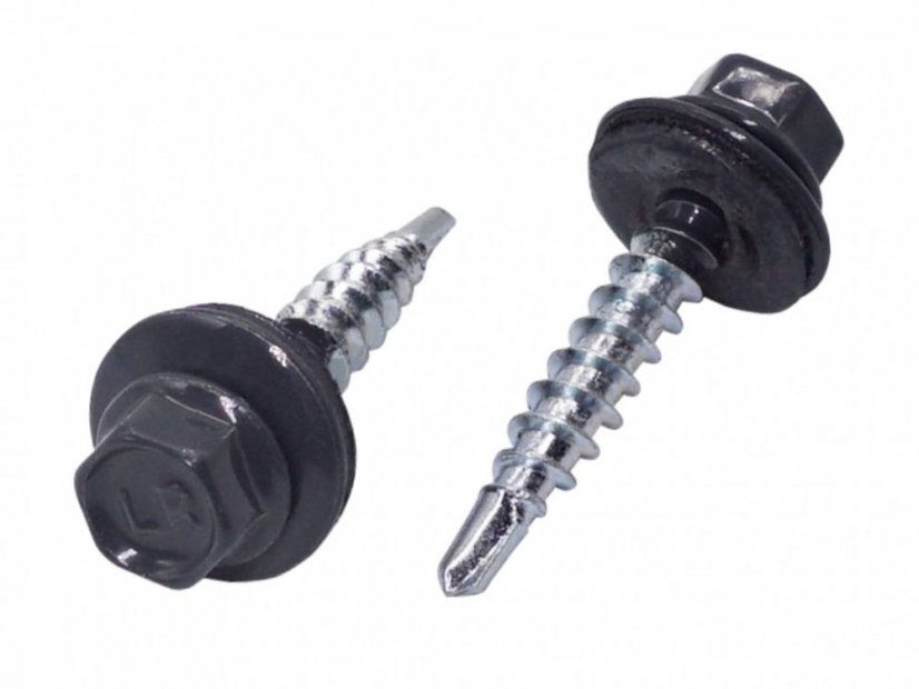 Önfúró csavar 4,8 x 20 mm - Szín: RAL 7016, Csomagolás (darab): 250