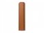 Plechová plotová doska "plotovka" Sicuro oblá - Rozmer: 80 x 11,5 x 1,8 cm, Farba: orech