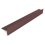 Scossalina frontale UNI senza canalina di scolo - Colore: RAL 7024 grafite, Dimensione: 0,45 x 1200 mm