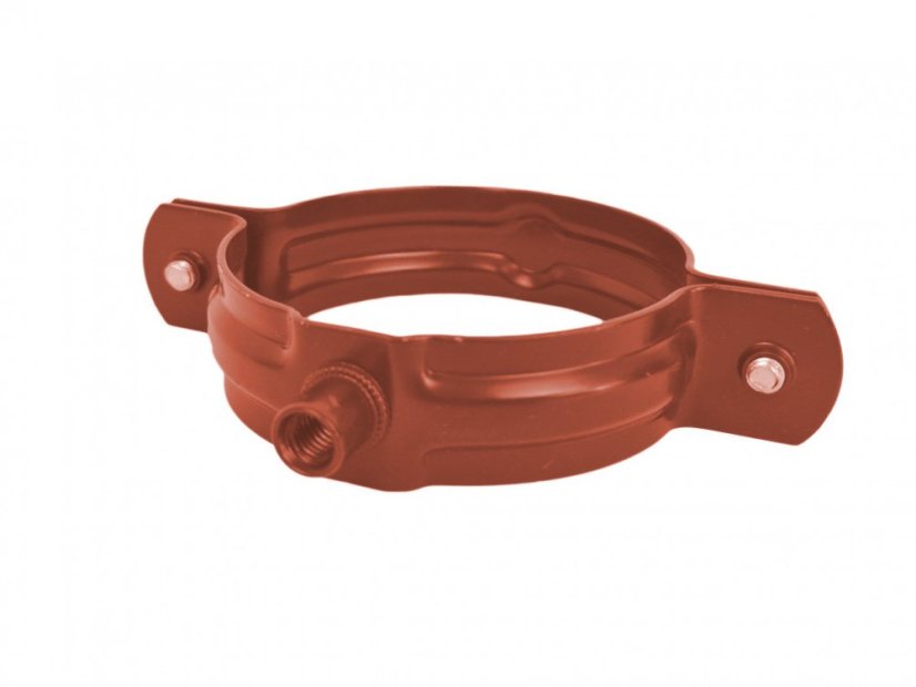 Colier pentru burlan de scurgere lăcuit 80 mm - Culoare: RAL 7016 antracit