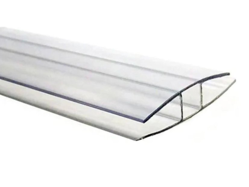 Spojovací profil PC-H čirý - Varianta: 16 mm, Rozměr: 3000 x 16 mm