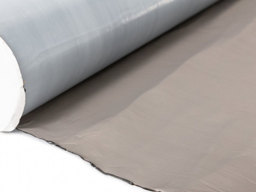 Nastro bituminoso autoadesivo con foglio di alluminio ALU FELT - Colore: grigio