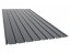Trapézový plech T12 - Barva: RAL 7024 grafit, Rozměr: 2000 x 910 mm