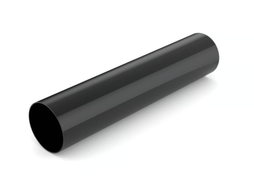 Bajante de PVC 63 mm - Color: marrón