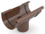 PVC trechteruitloop 100/90 mm - Kleur: antraciet