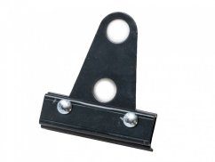 Support pour barrière pare-neige tubulaire pour toiture à joints debout