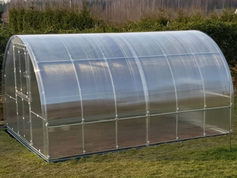 Zahradní skleník z polykarbonátu Classic T - Varianta: 4 mm, Rozměr: 2 x 3 m