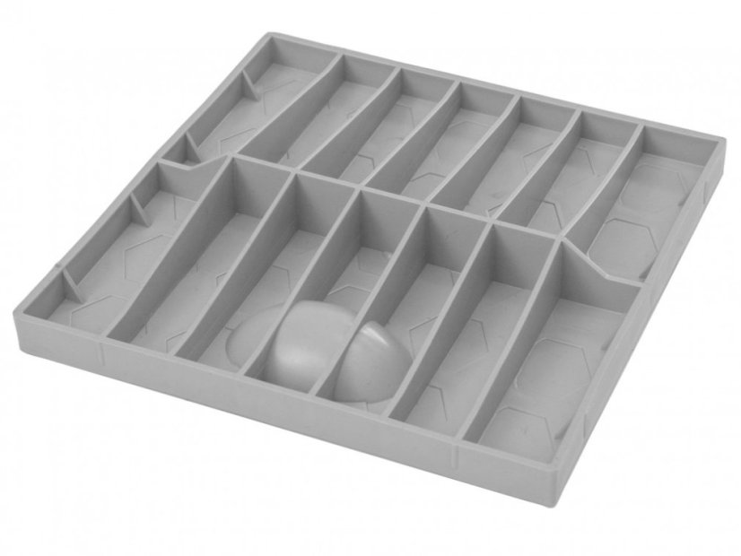 Cămin de vizitare cu capac - Variantă: Šedá, Dimensiune: 250 x 250 x 250 mm