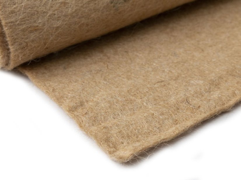 Natuurlijke non-woven jutetextiel