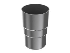 Mufă din plast pentru burlan PVC 63 mm