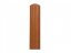 Plechová plotová doska "plotovka" Unico oblá - Rozmer: 80 x 11,5 x 0,9 cm, Farba: antracit