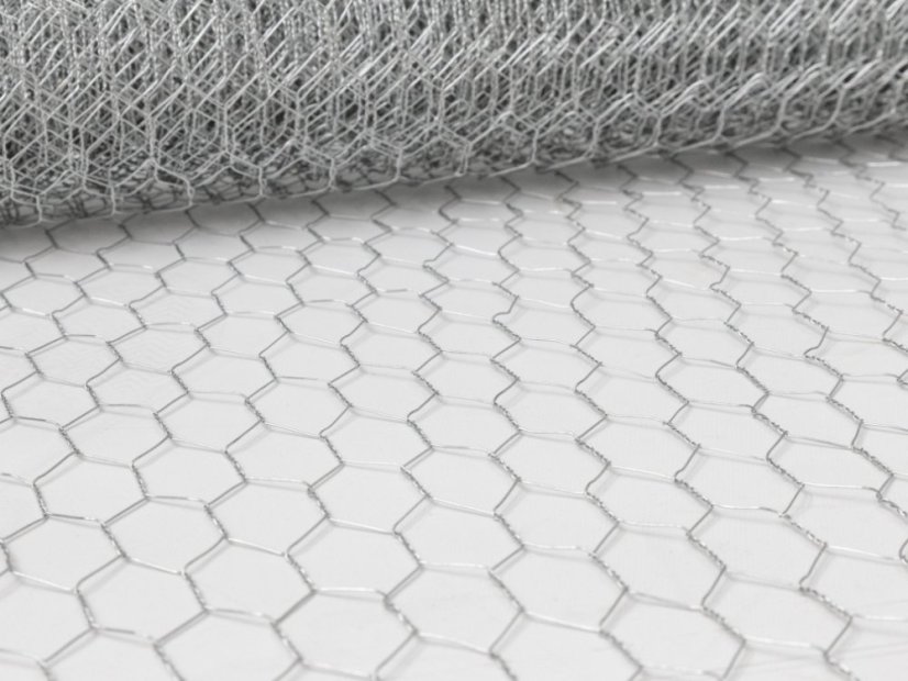 Grillage à mailles hexagonales galvanisé pour l'élevage