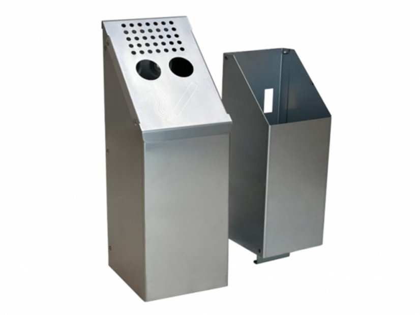 Nástěnný popelník - Rozměr: 300 x 110 x 105 mm