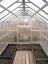 Zahradní skleník z polykarbonátu House - Rozměr: 2,35 x 5,17 m