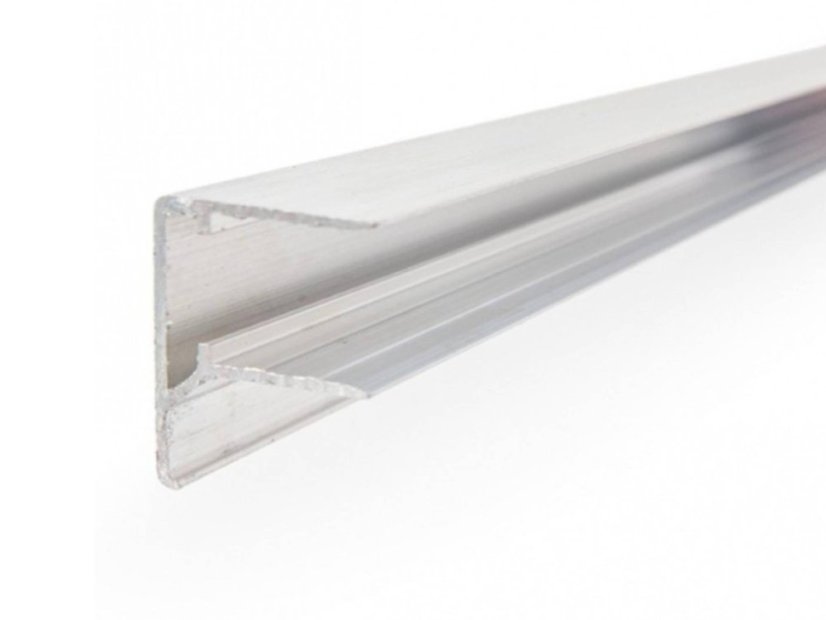 Lemovací profil ALU-U s okapničkou - Varianta: 10 mm, Rozměr: 6400 x 10 mm