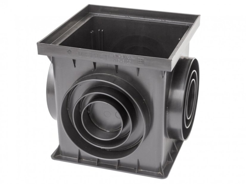 Revisionsschacht mit Rost