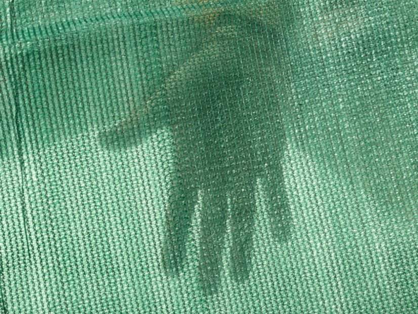Schattiernetz 90% grün - Größe: 1 x 25 m