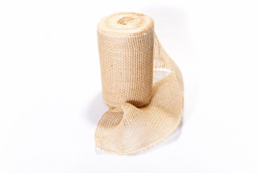 Natürliche Jute-Umwicklung - Größe: 0,15 x 25 m