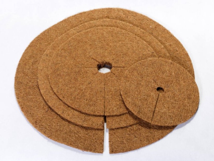 Disco pacciamante in cocco - Variante: ø 80 cm