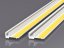 Afwerkprofiel voor ramen APU - Afmeting: 6 x 1600 mm