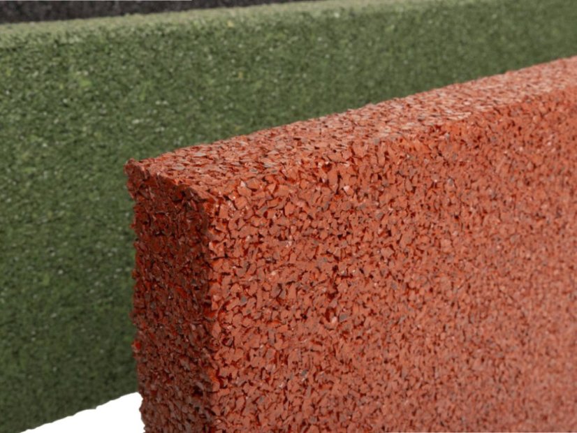 Bordo in gomma - Colore: nero