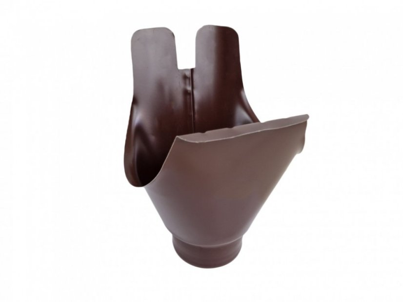 Naissance centrale laqué 250 mm à joint de gouttière - Couleur: RAL 7016 anthracite