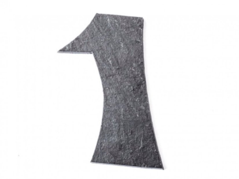 Număr de casă din ardezie mic