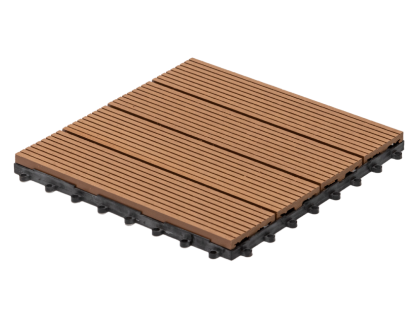 Piastrella per terrazza WPC Technodeck - Colore: original wood