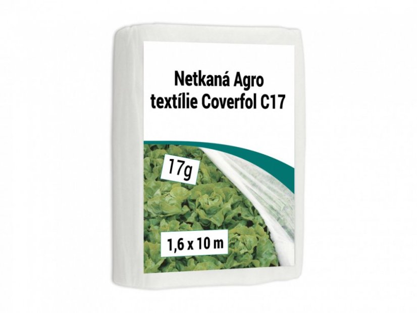 Niet-geweven mulchdoek Coverfol C17 - Afmeting: 10 x 1,6 m