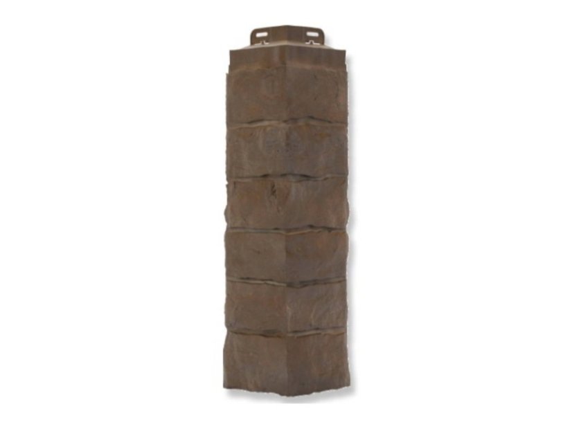 Außeneckelement Stacked Stone - Farbe: terra