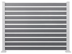 Przęsło aluminiowe szczelinowe