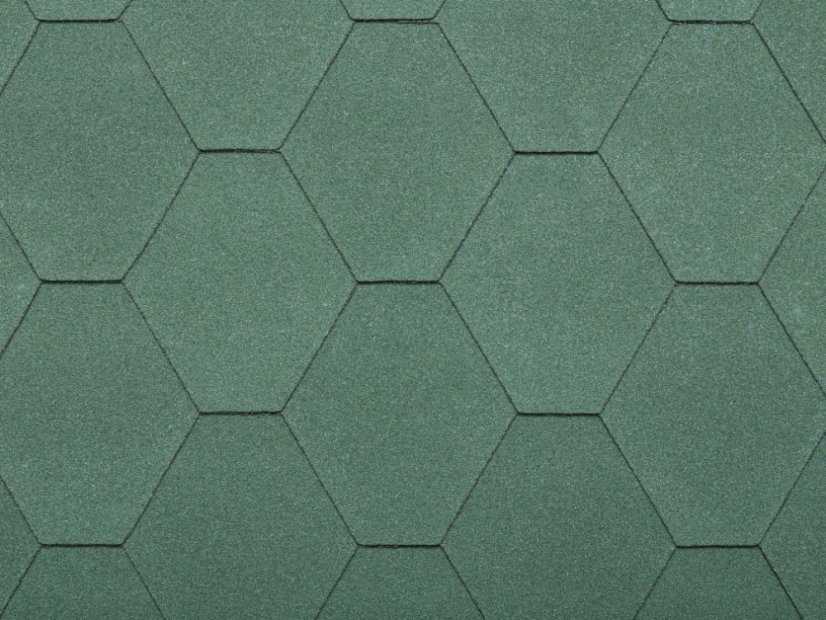 Bitumen dakshingel UNI Strong diamant - Kleur: rood