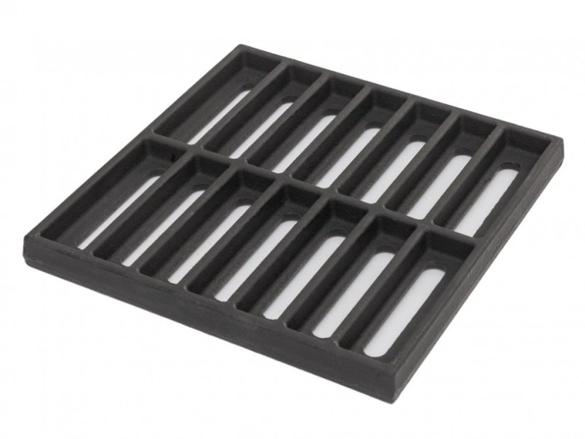 Revisionsschacht mit Gussrost - Größe: 250 x 250 x 250 mm