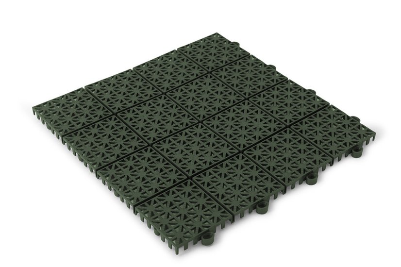 Piastrella da terrazza Easygrid – verde