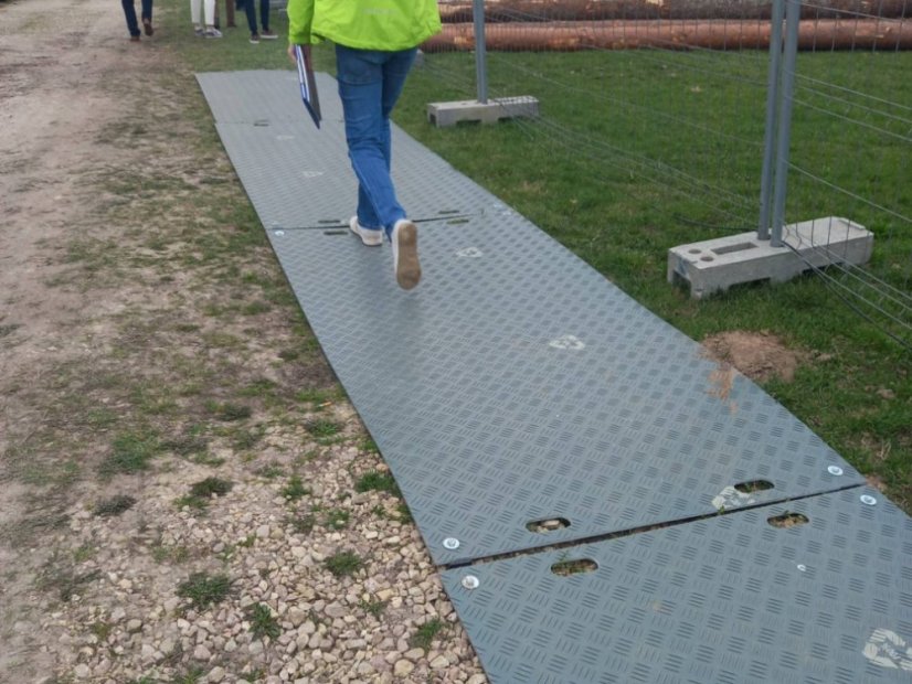Piastra carrabile TerraMat - Dimensione: 2000 x 1000 x 10 mm