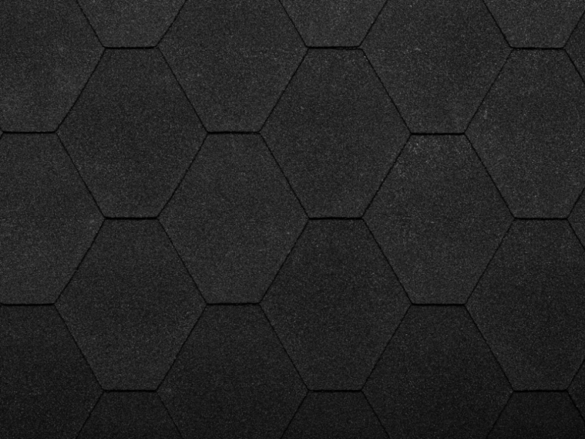 Bitumen dakshingel UNI Strong diamant - Kleur: rood