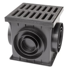 Dvorní vpusť s litinovým roštem