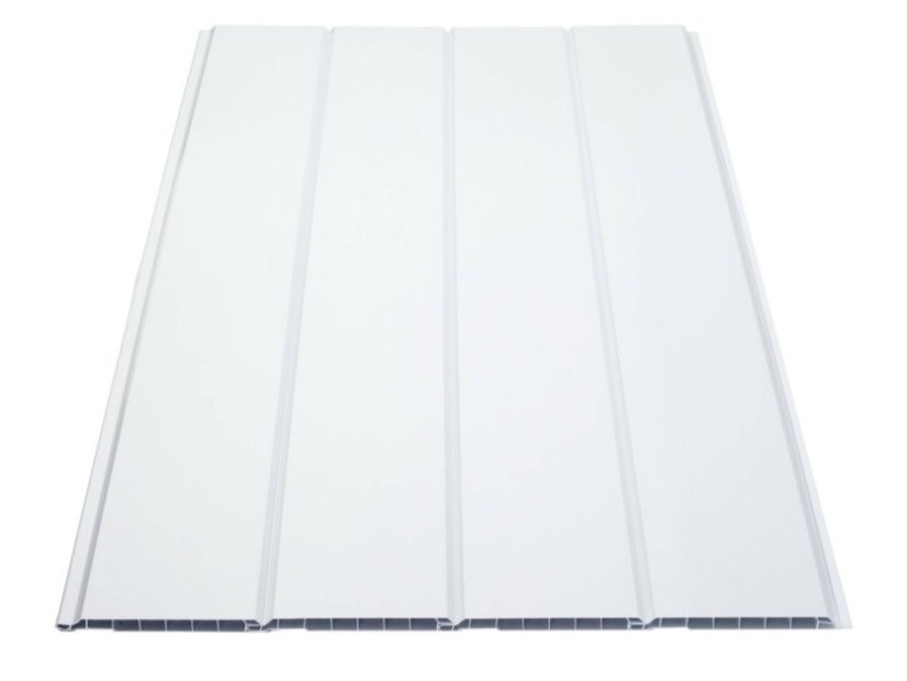 Lambris en plastique PROFI - Couleur: blanc