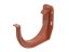 PVC dakgootmuurbeugel 125 mm - Kleur: baksteenrood